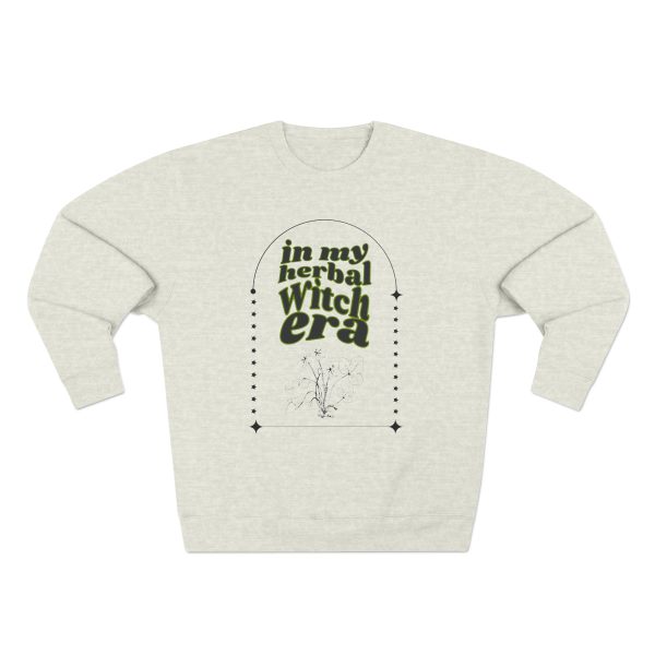 In My Herbal Witch Era Unisex Premium Crewneck Sweatshirt - Image 2