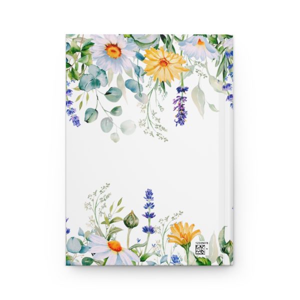 Wildflower Herbal Medicine Hardcover Journal, 150 lined Pages - Image 3